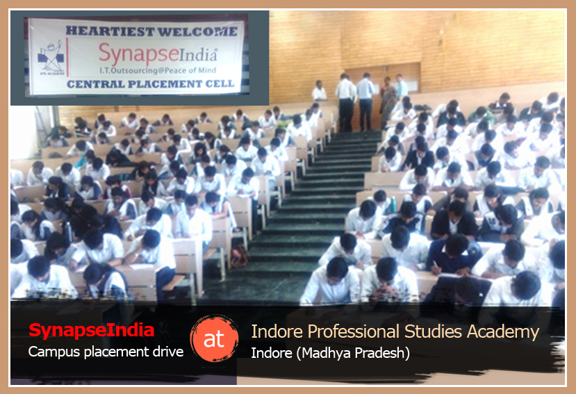 SynapseIndia Campus Placement Drive at IPS Academy